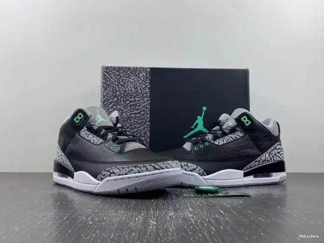 Reps TBkick 3 Jordan Green Air CT8532-031 Glow 0601